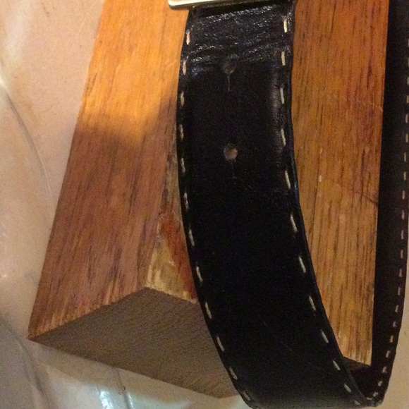 Iceberg leather belt main image 3
